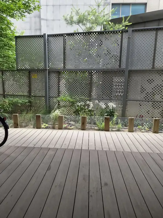 울타리설치 시공 후 4